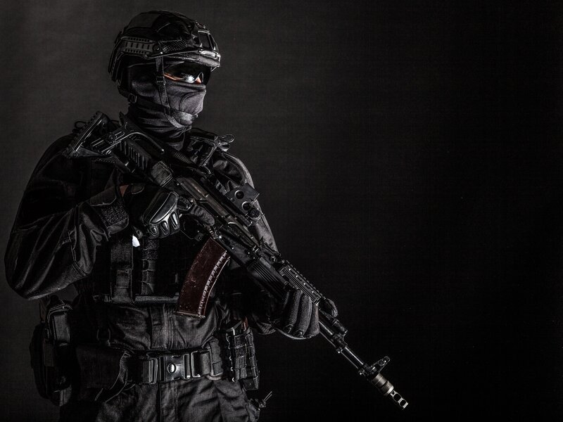 QRF tactical operative